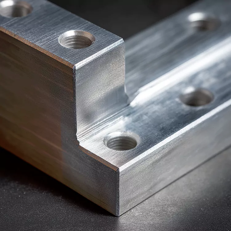 Præcisions CNC fræsede dele i aluminium